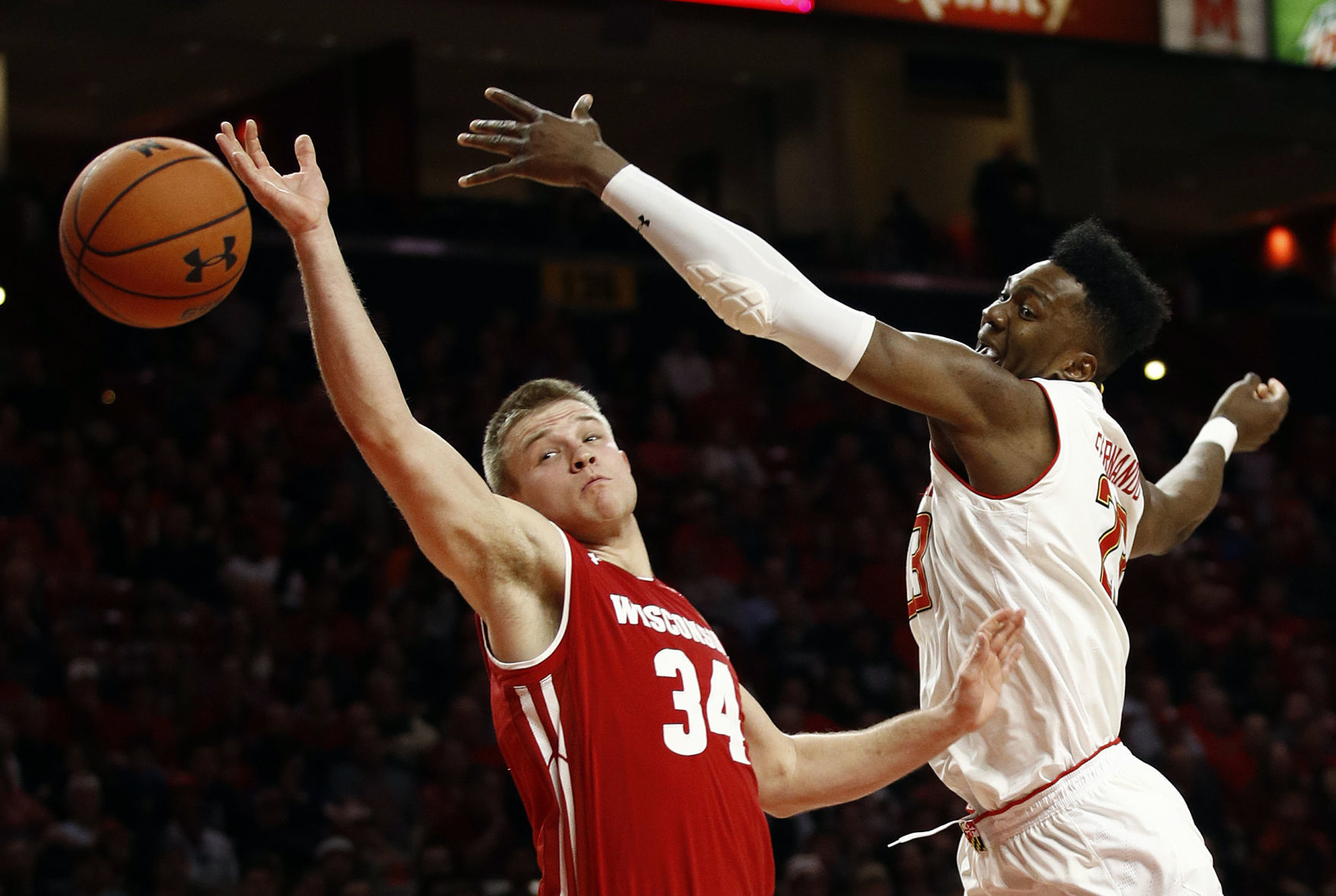 No. 19 Terrapins 64, Badgers 60